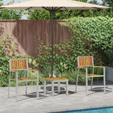 Garden Dining Set 3 pcs Brown 3334841