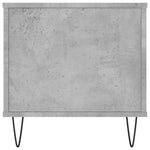 ZNTS Coffee Table Concrete Grey 90x44.5x45 cm Engineered Wood 830976