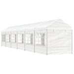Gazebo with Roof White 13.38x2.28x2.69 m Polyethylene 3155482