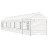 Gazebo with Roof White 13.38x2.28x2.69 m Polyethylene 3155482