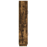 Cabinet Set 2 pcs Smoked Oak Engineered Wood 3416795