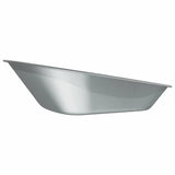 Wheelbarrow Tray Replacement Silver 90 x 63 x 28 cm Steel 42007977