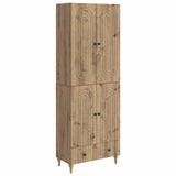 Cabinet Set 2 pcs 66 x 34.5 x 95 cm Engineered Wood 3416438