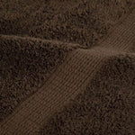 6 Piece Premium Towel Set SOLUND Brown 600 gsm 137557