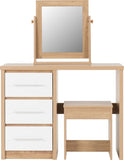 ZNTS Seville 3 Drawer Dressing Table Set 100-107-016