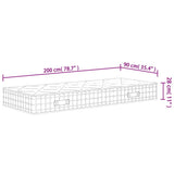 Pocket Spring Mattress Medium 90x200 cm 372875