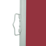 Patio Retractable Side Awning 100x300 cm Red 48373