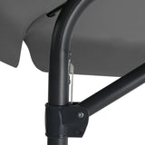 Garden Parasol with Steel Pole 300 cm Anthracite 47314