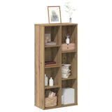 Bookcase Artisian Oak 50x25x105 cm Engineered Wood 852797