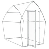 Chicken Cage Silver 200x105x182 cm Galvanised Steel 172555