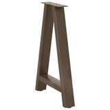 Dining Table Legs A-Shaped 2 pcs 60x cm Steel 4012851