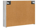 Bathroom Mirror Cabinet Grey Sonoma 70 x 14.5 x 70 cm 889092