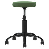 Office Swivel Chair Dark Green Velvet 333177