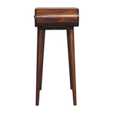 Mini Round Chestnut Fold Vanity IN3286