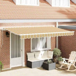 Retractable Awning Multicolour 400 x 200 cm 3329851
