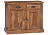 Storage Cabinet Natural 65 x 30 x 75 cm Solid Teak Wood 42017953