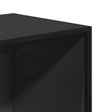Book Cabinet Black 40x35x107.5 cm Engineered Wood 849109