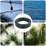 Fence Binding Wire 250 m 2.3/3.8 mm Steel Blackish Green 144480