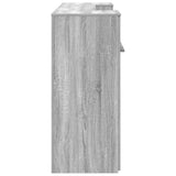 Reception Desk Grey Sonoma 200x50x103,5 cm Engineered Wood 3324219
