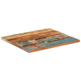 Table Top Multicolour Solid Reclaimed Wood 60x70 cm Durable 286053