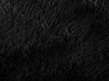 Cushion Cover 12 pcs HEERLEN Black 40 x 80 cm PV Fleece 910119