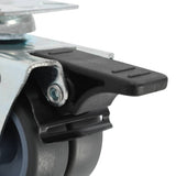 8 pcs Twin-wheel Swivel Casters 50 mm 277926