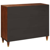 Sideboard Brown 90 x 33.5 x 75 cm Solid Mango Wood 4018908