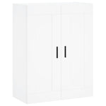 Highboard White 69.5x34x180 cm Engineered Wood 3199825