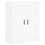 Highboard White 69.5x34x180 cm Engineered Wood 3199825
