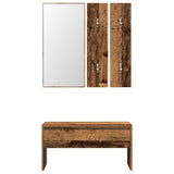 Hallway Furniture Set Old Wood Engineered Wood 3329171