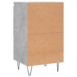 Sideboards 2 pcs Concrete Grey 40x35x70 cm Engineered Wood 831061