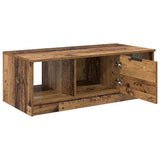 Coffee Table Old Wood 102 x 50 x 36cm Engineered Wood 880519