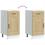 Kitchen Base Cabinet Kalmar Sonoma Oak Engineered Wood 853470
