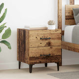 Bed Cabinet 2 pcs Old Wood 40 x 35 x 47.5 cm Engineered Wood 880566