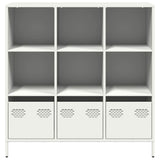 Highboard White 101.5x39x103.5 cm Steel 851393