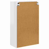 TV Wall Cabinet High Gloss White 59.5 x 31 x 100 cm 892373