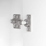 Bathroom Basin Cabinet High Gloss White 60 x 30 x 60 cm 888751