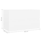 Sink Cabinet White Engineered wood 80 x 38.5 x 45 cm Sink Cabinet 804746