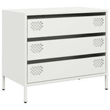 Sideboard White 68x39x58,5 cm Cold-rolled Steel 851297