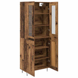 Highboard Old Wood 69.5 x 34 x 90 cm Engineered Wood 3402699