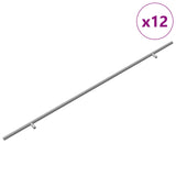 Cabinet Handle 12 pcs Silver 800 mm Stainless Steel 864740