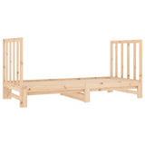 ZNTS Pull-out Day Bed without Mattress 2x cm 3124767