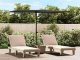 Garden Parasol with Aluminium Pole 2x1,5 m Anthracite 47338