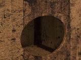 Cat House Old Wood 72 x 42.5 x 70 cm Engineered Wood 8000687