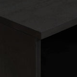 TV Cabinet with Drawer Black 70 x 33 x 46 cm Solid Mango Wood 4018809