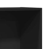 Book Cabinet/TV Cabinet Black 36x30x114 cm Engineered Wood 800136