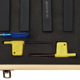 12 Pieces Indexable Turning Tool Set 16x16 mm 100 mm 146719