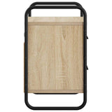 Hanging Bedside Cabinet 2 pcs Sonoma Oak 40 x 30 x 50 cm 8013545
