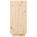 Sideboard 111x34x75 cm Solid Wood Pine 813804