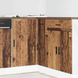 Kitchen Base Cabinet Lyon Old Wood Engineered Wood 854296